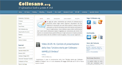 Desktop Screenshot of collesano.org