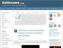 Tablet Screenshot of collesano.org